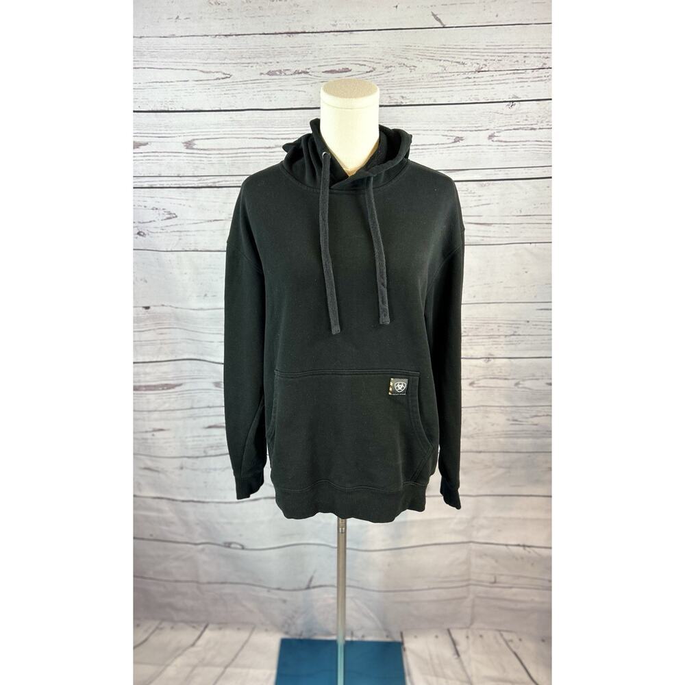 Ariat Rebar Roughneck Hoodie Women Small Pullover Workwear Sweatshirt Durable - Picture 1 of 6